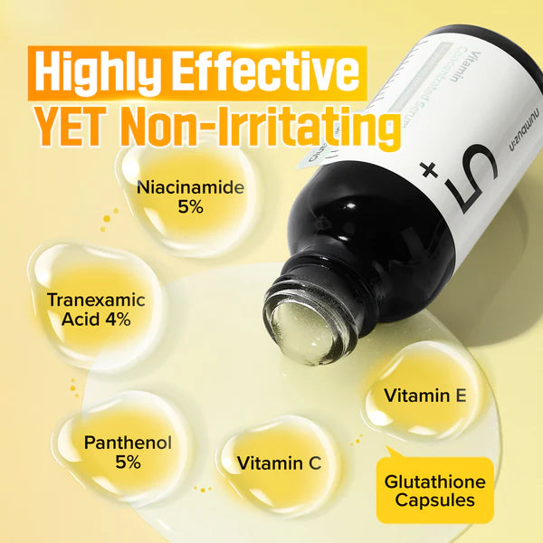 No.5+ Glutathione Vitamin Concentrated Serum