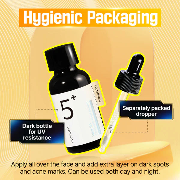 No.5+ Glutathione Vitamin Concentrated Serum