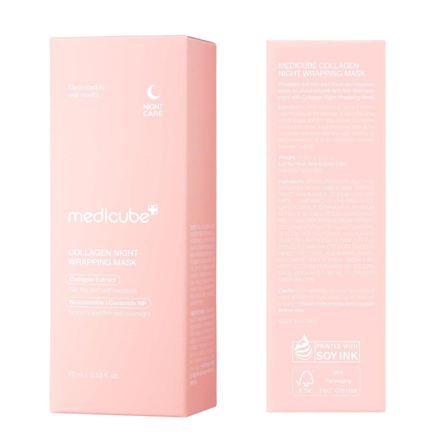 Medicube Turmeric Overnight Wrapping Peel Off Mask 75ml