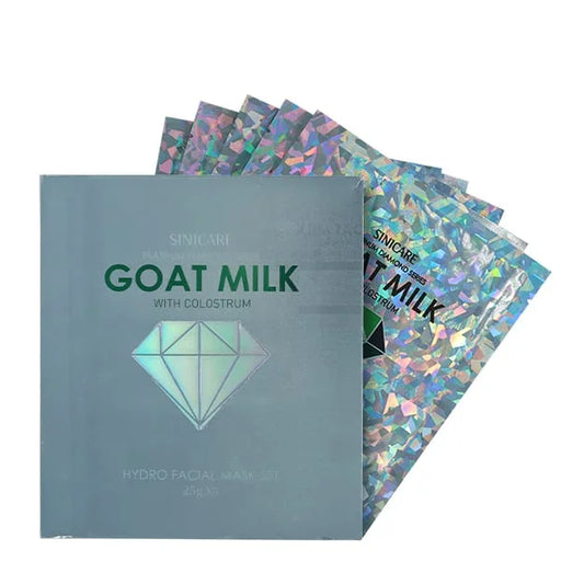 Goat Milk Facial Mask – Platinum Diamond Series (5 sheets)