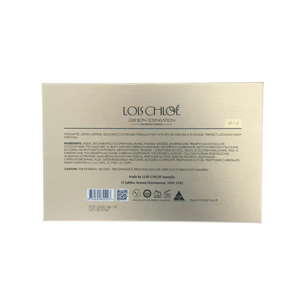 Lois Chloe UV Waterful Cushion Foundation SPF 50
