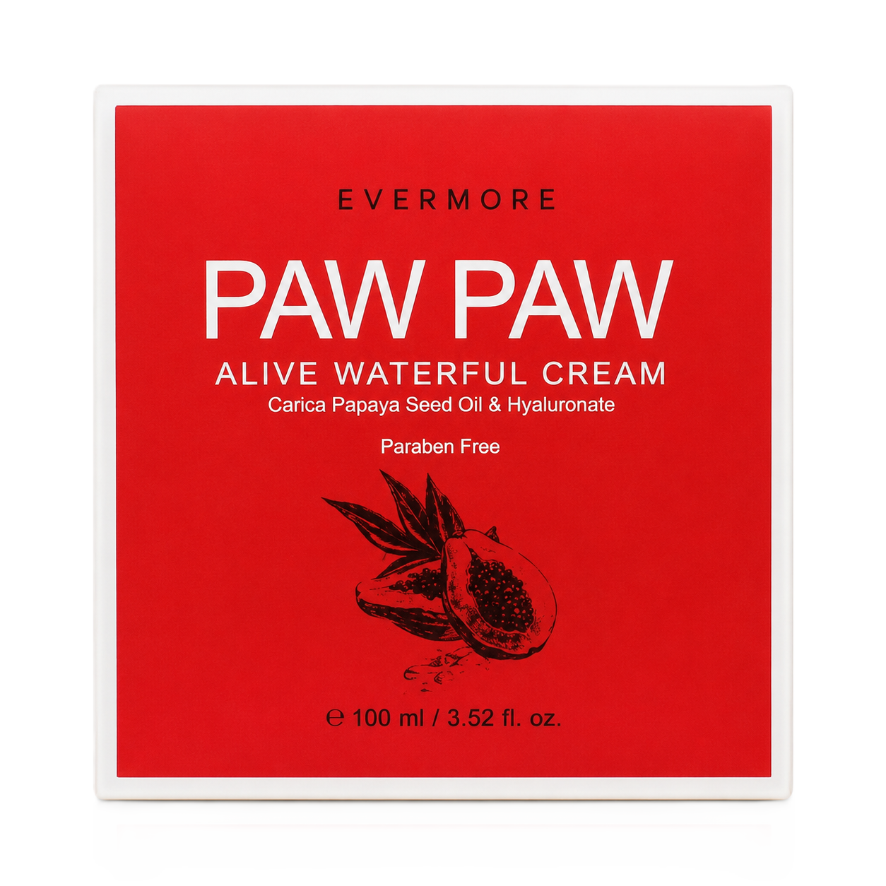 EVERMORE PAW PAW Alive Waterful Cream (100ml)