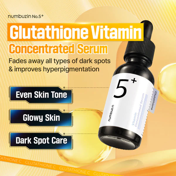No.5+ Glutathione Vitamin Concentrated Serum