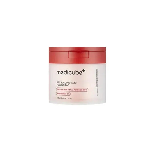 Medicube Red Succinic Acid Panthenol Facial Peeling Pads