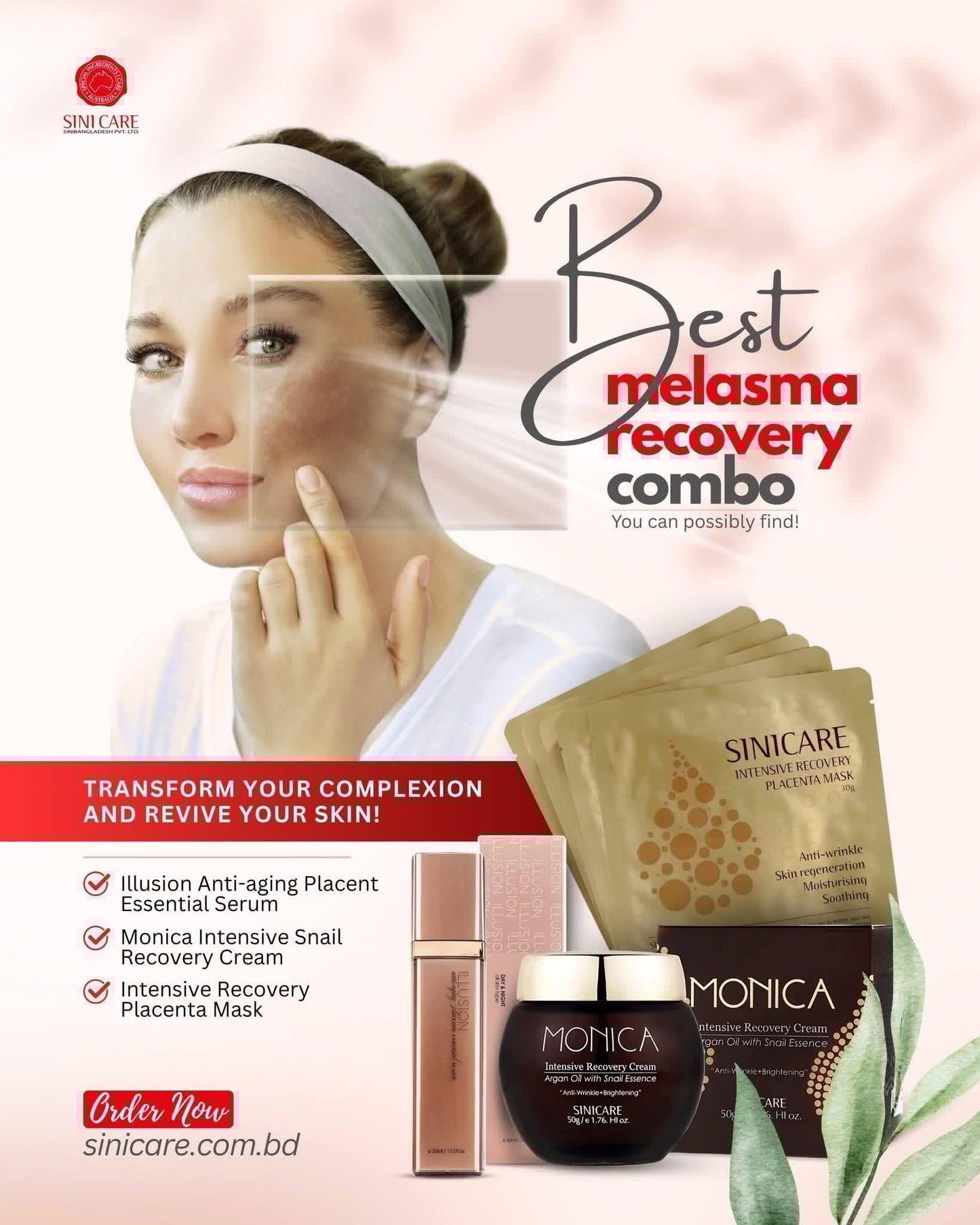 Melasma Recovery Combo