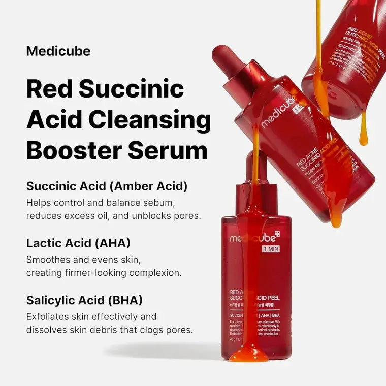 Medicube Timedeal Red Acne Succinic Acid Peel