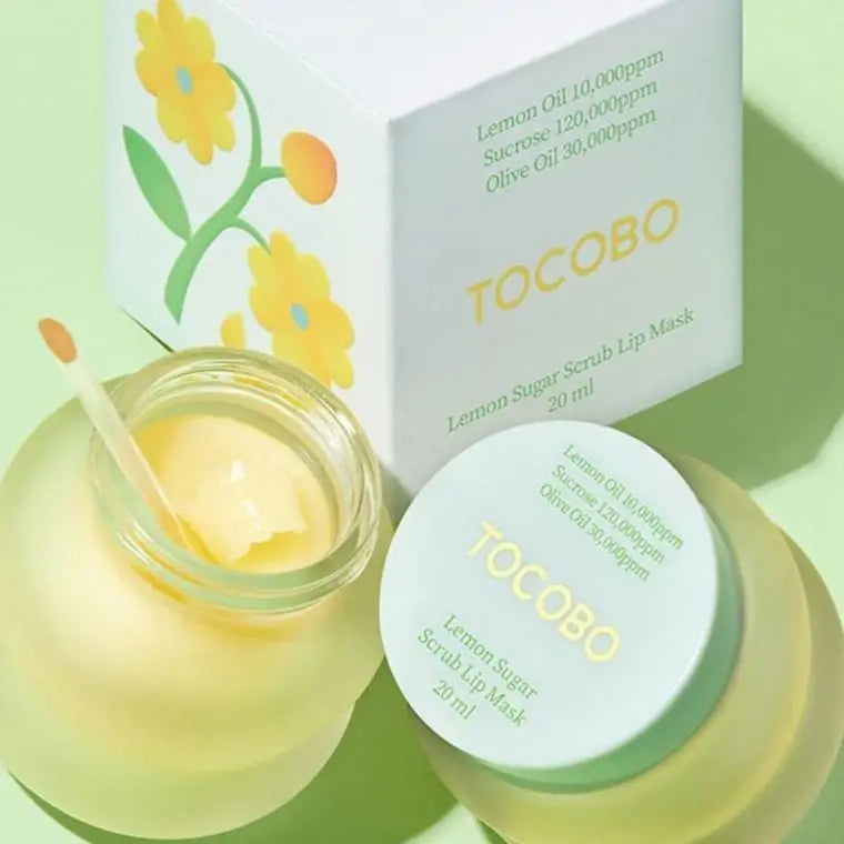 Tocobo Lemon Sugar Scrub Lip Mask (20ml)